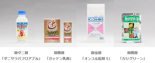 農薬製品の提供